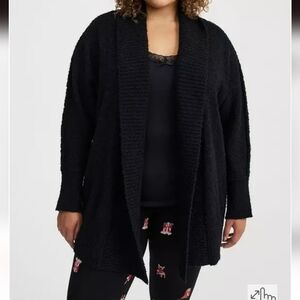 TORRID Boucle Open Front Dolman Cardigan - 3XL 🆕